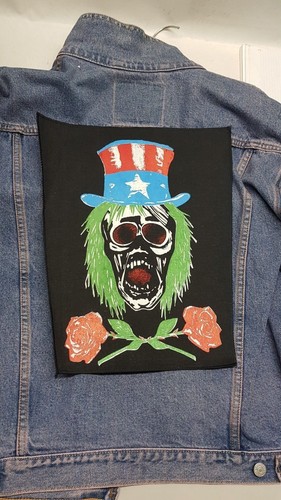Patch veste bikers crâne - veste,