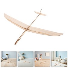  Modèle d'avion en bois à monter soi-même : planeur à lancer à la main,