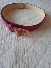 Véritable ceinture Longchamp rose