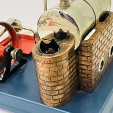 Kit moteur vapeur Wilesco D6 Allemagne de l'Ouest modèle ancien jouet fonctio...