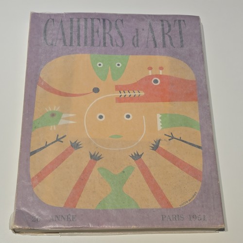 Cahiers art 26e annee 1951 - cahiers, annee/