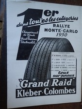 pneu KLEBER COLOMBES vainqueur