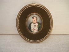 Ancienne Miniature Portrait