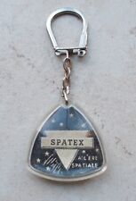 Vintage SPATEX Joint Paste Keyring key chain France plastic 1960s antique