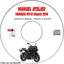 MT-10 16- - Manuel Atelier CDROM YAMAHA FR Support - CD-ROM - DVD-ROM