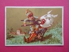 Rare Chromo  fond or