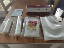 Machine sous vide - marque Reber, modèle Salvaspesa 9340N + nombreux sachets