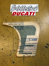 1 autocollant inferieur droit selle 350 600 SL R V ducati 066185226 pantah