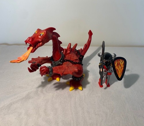 Playmobil dragon rouge - playmobil:,