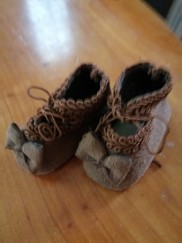 Chaussures poupées anciennes - chaussures,