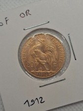 Pièce en 20F Or 1912 Marianne