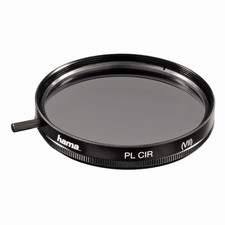 [72567] Hama Filtre polarisant circulaire Traité Noir 67 mm