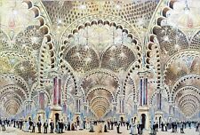EXPO. UNIVERSELLE 1900 - PALAIS des ILLUSIONS (Art Nouveau)- Très Grande Planche