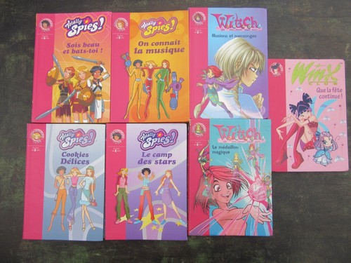 Bibliotheque rose witch winx - rose,