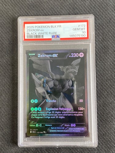 Carte pokémon zekrom - zekrom, ex