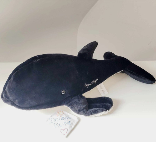 Peluche doudou baleine - peluche/doudou, baleine/orque