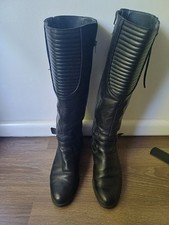 Botte San Marina Cuir Noir