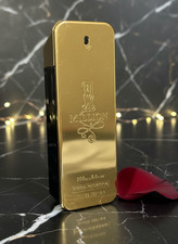 EMPTY ! Paco Rabanne 1 MILLION 200ml EDT Gold Bar BOTTLE Collector DISPLAY