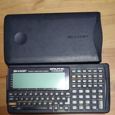 Calculatrice/interpréteur de fonctions Sharp Pocket Computer PC-G850V pour...