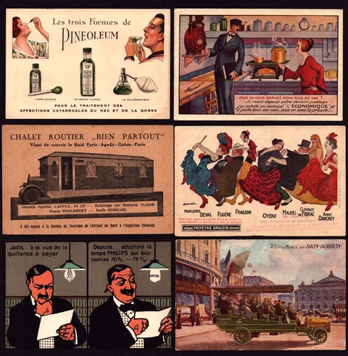 Cartes postales publicité - postales.,