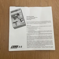 Notice d'utilisation ❤️ Agrandisseur AHEL A6 - Enlarger