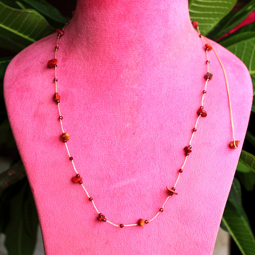 Collier pierres précieuses - de,
