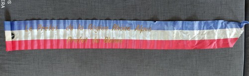 Ancienne echarpe tricolore - ancienne,