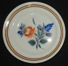 Assiette décorative, début