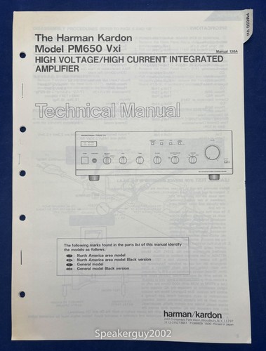 Original harman kardon pm650 - original,