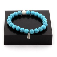 Bracelet Perles Turquoise +