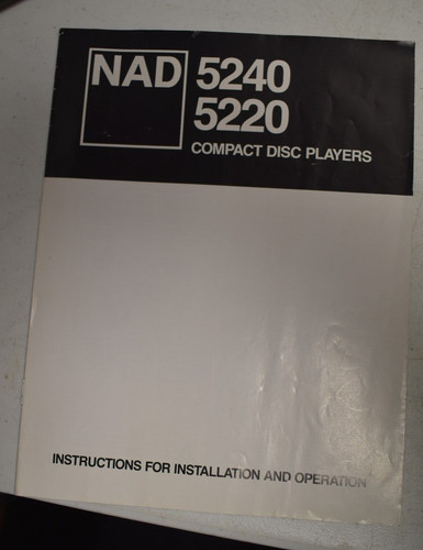 Original nad 5240 5220 - 5240, compact