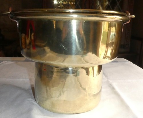 Ancien bain marie laiton - marie,