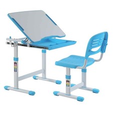 Bureau & Chaise Enfant "Comfortline" 66cm Bleu