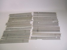 LQ1095 JOUEF 475 Train Ho 1/87 Lot 20 rails droits sans ballast 245 mm