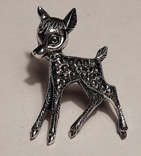 Bijou vintage broche - broche, bambi