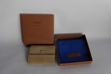 LOUIS VUITTON porte monnaie LUDLOW cuir monogram vernis perle (34566)