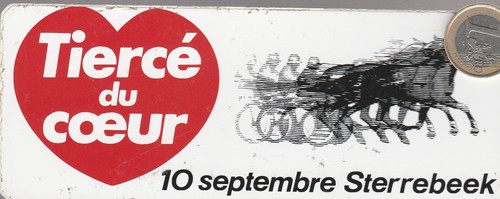 C44 chevaux tierce - tierce, coeur