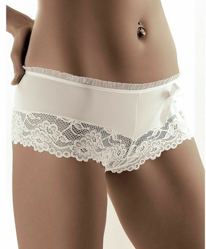 Shorty sexy blanc roza - shorty,
