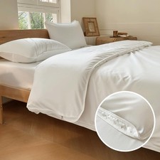 Housse de couette 135 x 200 cm - Anti-acariens - Avec fermeture éclair - Hous...