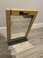 TRES RARE ANCIEN MIROIR CHOPARD PIVOTANT DE COURTOISIE. DE GRANDE MARQUE.