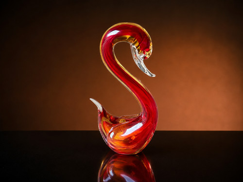 Cygne vintage verre - en,