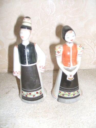 Figurines porcelaine couple - porcelaine,