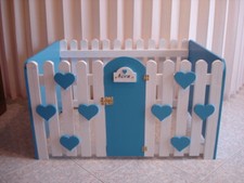 Clôture Pour Chien Boîte Animal de Compagnie Parc