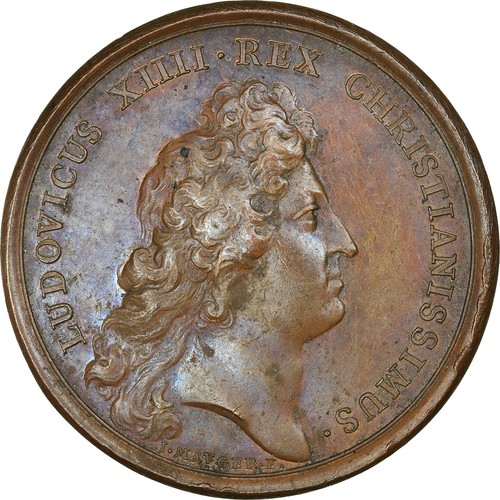 France médaille louis xiv - médaille,,