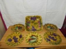 ANCIEN 5 Assiettes 1 plat