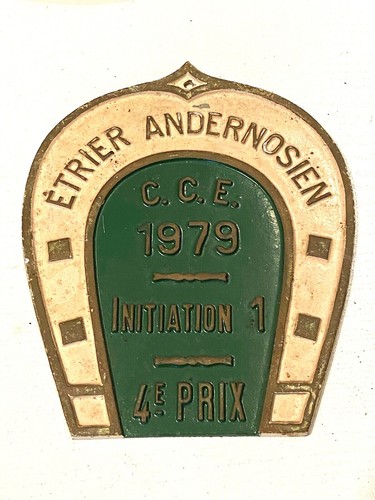 Chevaux plaque concours - plaque,