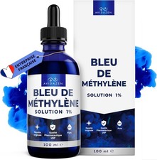 Bleu de Methylene - 100ml en Flacon Pipette - Bleu de Methylene Liquide Pur