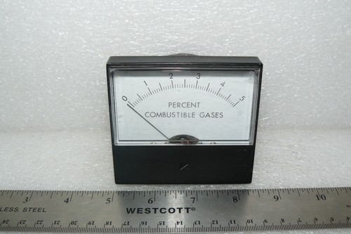 Gauge percent combustible - percent,