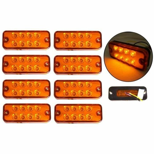 Feux gabarit orange led - orange,