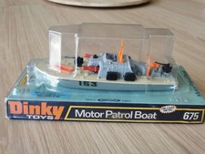 Dinky toys motor patrol - toys, boat"